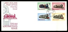 Mayfairstamps New Zealand FDC 1973 steam locomotives First Day Cover aaw_50867