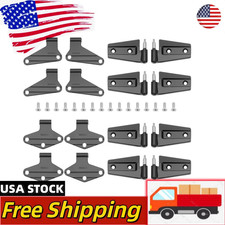 For 2007-2018 Jeep Wrangler Jk Body Door Hinge Replacement Set Powder Coat For 2007-2018 Jeep Wrangler Jk Body Door Hinge Replacement Set Powder Coat