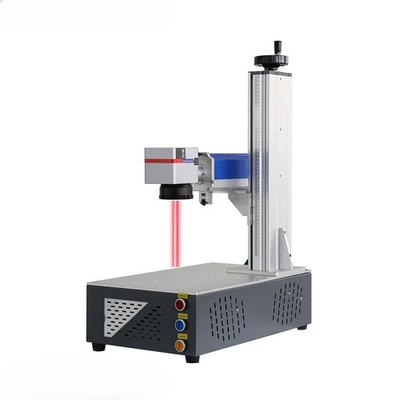 20W Industrial Fiber Laser Marking Machine for Plastic Stainless Steel