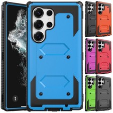 For Samsung Galaxy S22/S22 /S22 Ultra Heavy Duty Rubber Rugged Phone Case Cover