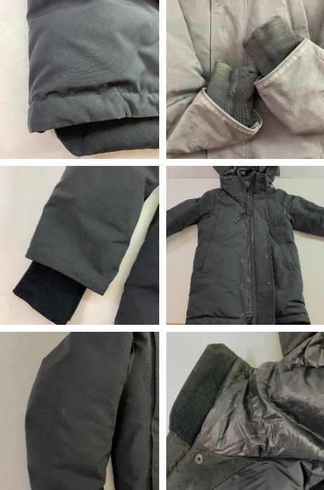 CANADA GOOSE 3400M SANFORD Hoodie Sanford down jacket black XS thumbnail 9