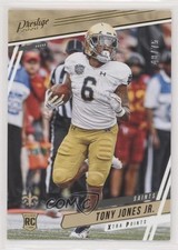 2020 Panini Prestige Rookies Xtra Points Gold 48/75 Tony Jones Jr #293 uk2