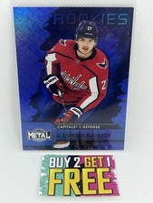 ALEXANDER ALEXEYEV 2020-21 Metal Universe Blue Spectrum RC Washington Capitols