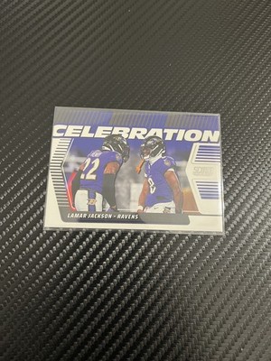 Lamar Jackson 2025 Panini Score Celebrations 