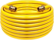 33ft 1/2'' Flexible Gas Line, CSST Corrugated Stainless Steel Tubing Pipe Kit,