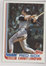 1982 Topps Carney Lansford #91 2k3