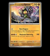 Cornerstone Mask Ogerpon - 111/182 - Destined Rivals - Near Mint Non Holo TCG