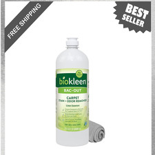 Biokleen Bac-Out Natural Stain Remover Enzymatic Plant-Based 32 Oz with