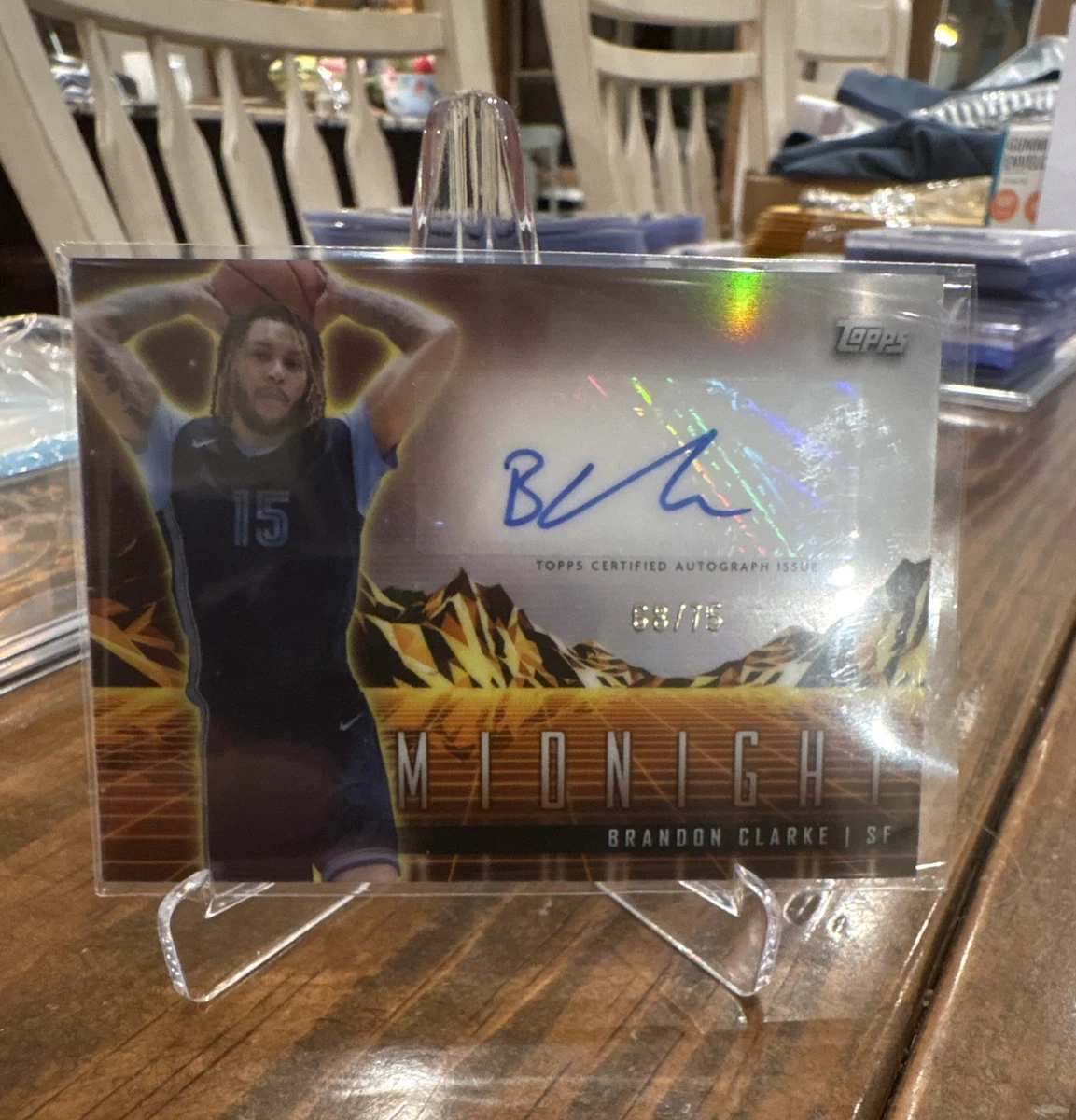Brandon Clarke Trading Cards Just Listed 2026