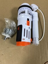 Ibergrif M20522 Toilet Dual Flush Valve with Button Suitable for 2 Inch White