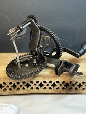 Antique Hudson Cast Iron Apple Peeler Pattern 1882 Leominster
