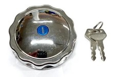 Motorrad Tankdeckel Dnepr, K 750, Ural, M72 mit Schloss (Chrom)