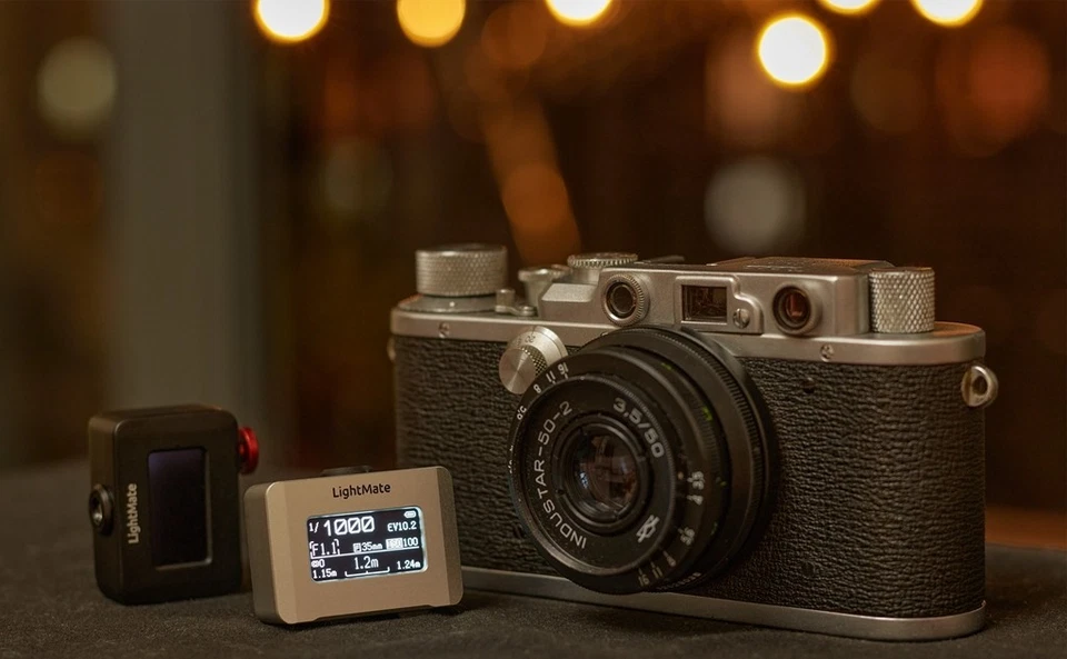 Medidor de exposição digital LightMate Lite 2R medidor de luz com 2 mostradores para filme - Imagem 2 de 4