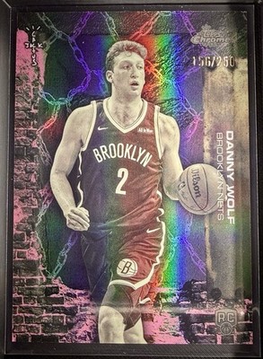 2025-26 Topps Chrome Cactus Jack Danny Wolf Rookie /250 Refractor #87 (RC)