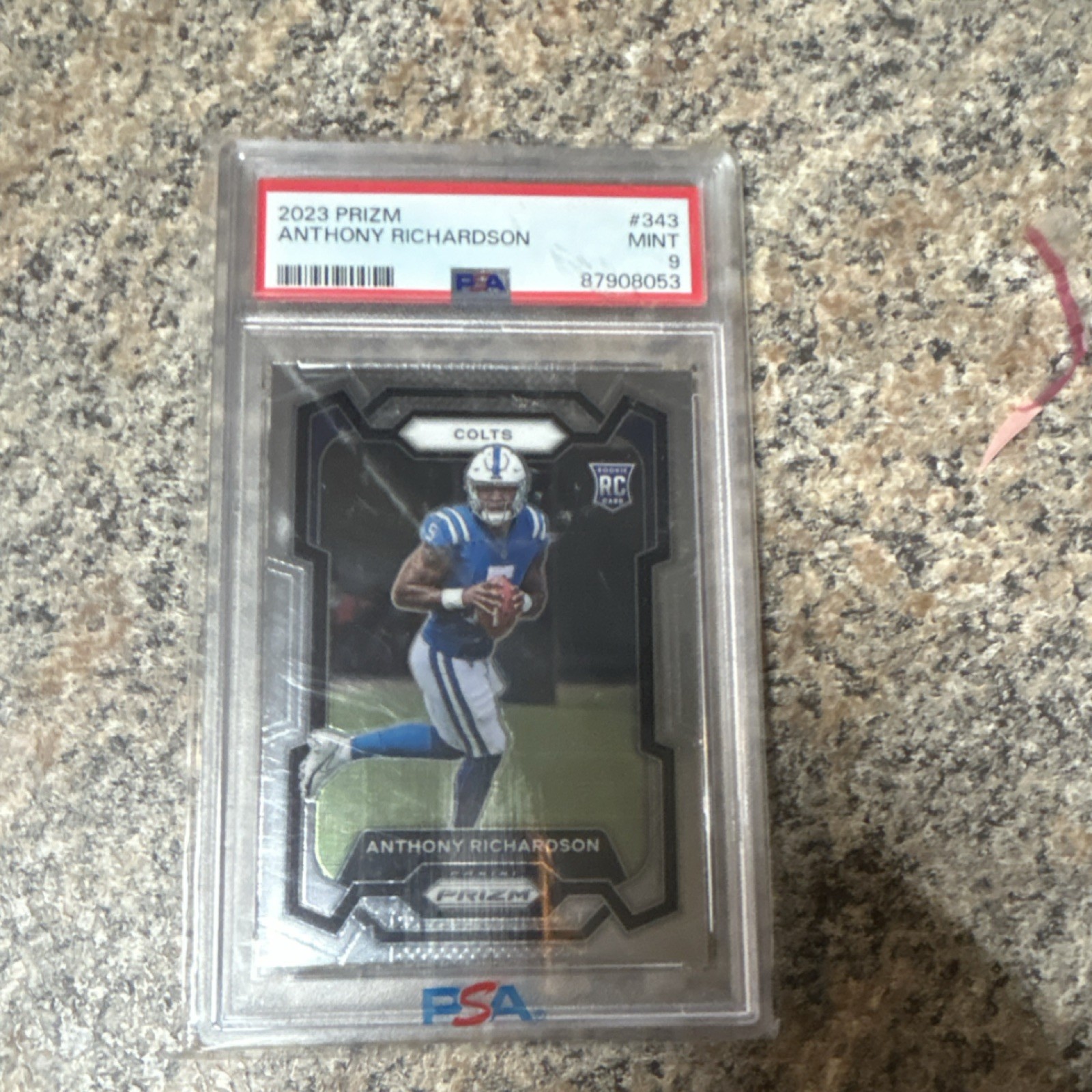 2023 Panini Prizm - Anthony Richardson #343 Rookie PSA 9 Colts (RC)
