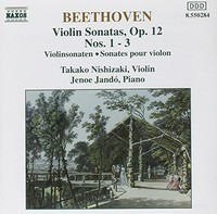 Ludwig Van Beethoven - Beethoven-Violin Sonatas Op. 12 Nos. 1 - Cd - G4Z