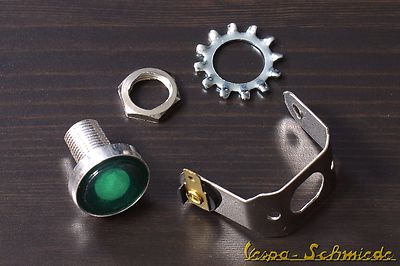 Vespa Indicator Light Handlebar - Green - Rally GTR TS Sprint Veloce 125 150 180 200