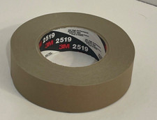 3M General Purpose Masking Tape 2519 1-3/8" x 60 yds. Tan Color 35mm 98284