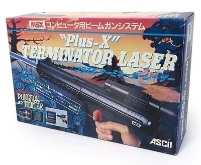 ASCII Plus x terminator laser Controller Guncon for MSX beam gun 