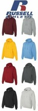 Russell Athletic 695HBM Adult Dri Power Hooded Sweatshirts Assorted Colors NWT