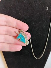 Vintage 29 inch Unicorn necklace