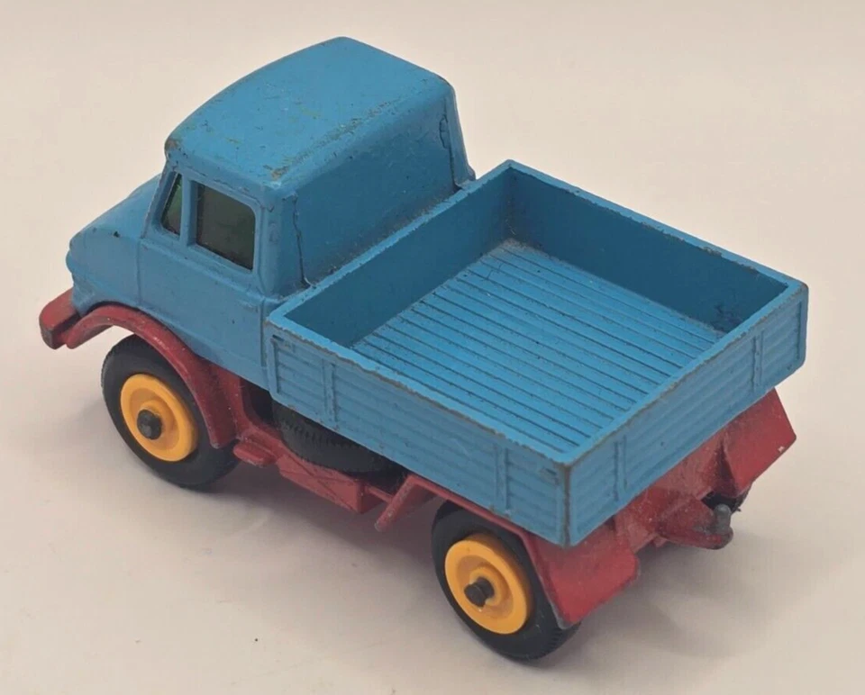 Lesney "Matchbox" 系列 "Unimog" No 49 蓝色 英国制造 (A) — 第 3/4 张图片