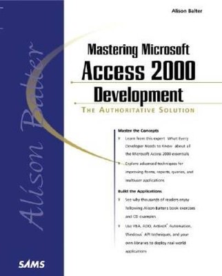 Mastering Microsoft Access 2000 Development - Paperback - ACCEPTABLE