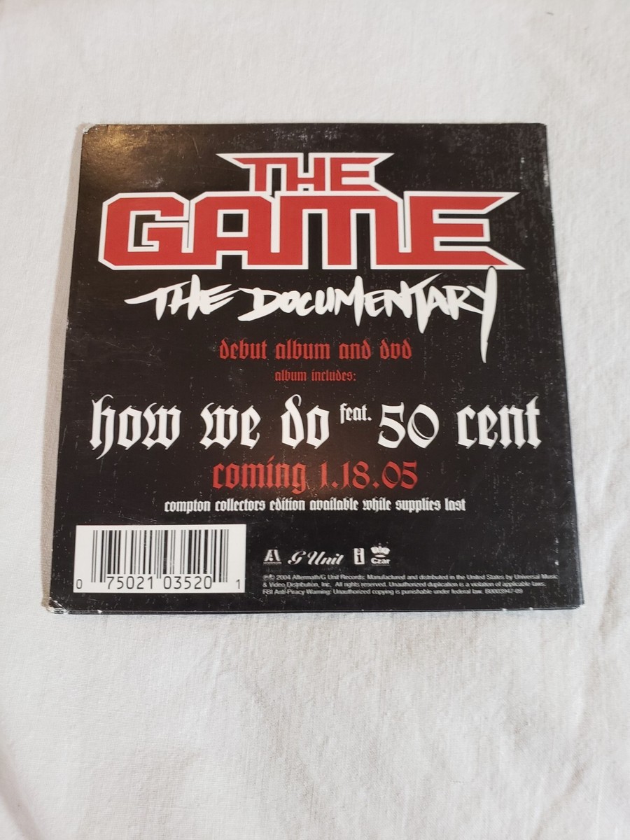 The Game DOCUMENTARY - THE GAME (CD) | eBay