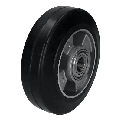 Wiko Transportrollen Gummirad Räder Rollen Elastik-Vollgummirad Rad 160mm