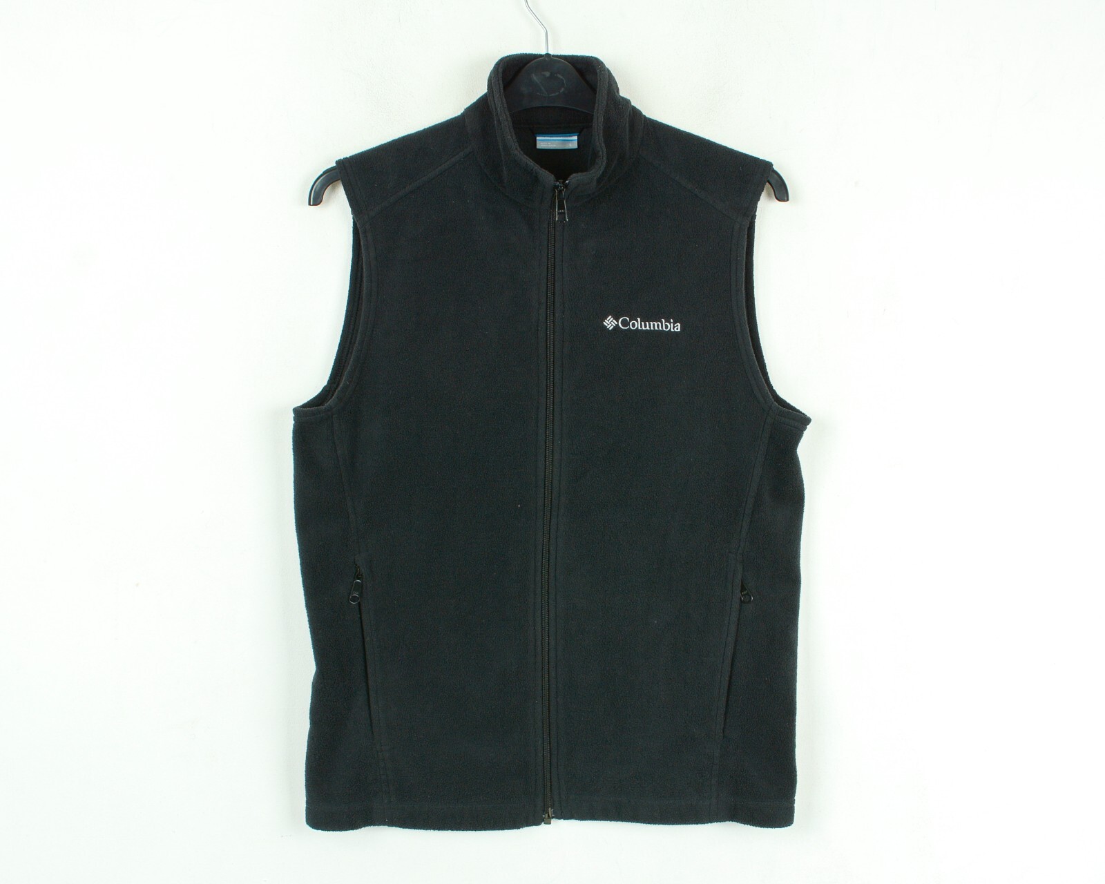 Columbia HOMBRE Tanque Polar Chaleco Chaqueta sin Mangas Cuello Alto Chaleco Top