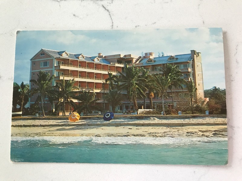 Vintage Postcard - The Dolphin - Nassau, Bahamas - free postage