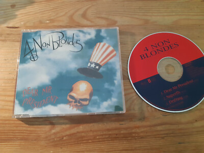 CD Pop 4 Non Blondes - Dear Mr.President (2 Song) MCD INTERSCOPE sc