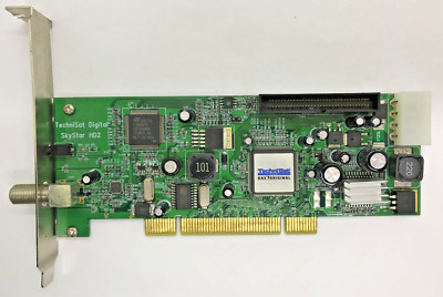 TECHNISAT DIGITAL SKYSTAR HD2 DVB-S DVB-T PCI TV CARD #GK11323