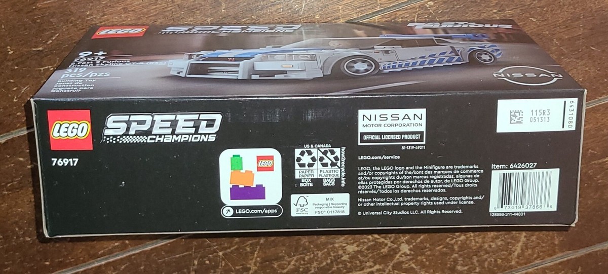 Lego Speed Champions: 2 Fast & Furious (2023) NISSAN SKYLINE