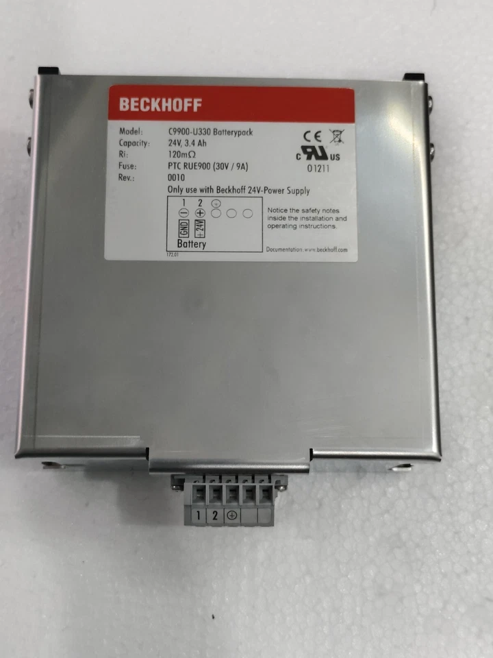 C9900-U330 Beckhoff 24V 9A 120M Batterie Sicherung Netzteil Free Schnell Schiff - Bild 2 von 4