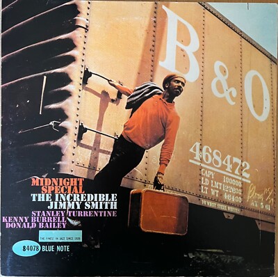 Jimmy Smith  Midnight Special Blue Note  BST 84078 France 1983 LP NM