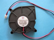 2 pcs Brushless DC Blower Fan 5V 6015S 60x60x15mm 2 Wires Sleeve Bearing New