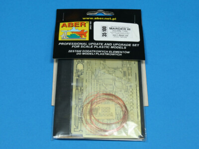 MW22 ABER MODELS 35100 MARDER III (SD.KFZ. 139)   VOL.1   BASIC SET  for TAMIYA