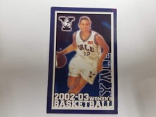 Yale University Bulldogs 2002/03 Women's Basketball Pocket Schedule - Fusco