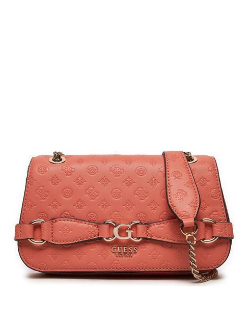 Bolso de Mujer GUESS Arlena Bolso Bandolera Coral Logo ND Elección = P Hwp