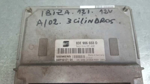 03E906033D Motorsteuergerät Für SEAT IBIZA (6L1) Stella 112820 - Bild 3 von 4