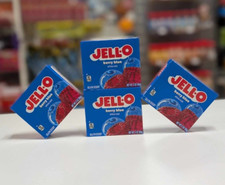 Jell-O Berry Blue Gelatin 85g x 4 Boxes USA Import