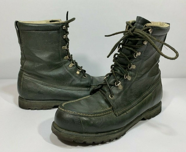 VTG Cabela's Dark Green KANGAROO Featherlight VIBRAM Hunting Boots Womens 9B USA eBay