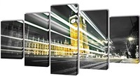Home Canvas Wall Print Set London Big Ben Dining Living Room Bedroom Multi Panel Home Canvas Wall Print Set London Big Ben Dining Living Room Bedroom Multi Panel