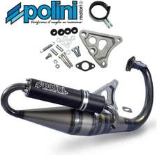 Polini Team 4 Exhaust for Vertical Minarelli 89-01 Yamaha Zuma CW50 2 Stroke 