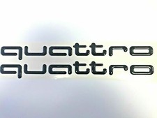 Audi Quattro Decal Sticker Vinyl 380mm Door Bodywork Sticker...