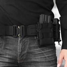 Single Rifle 5.56 .223 Open Top Mag Pouch Tactical Magazine Carrier MOLLE Pouch