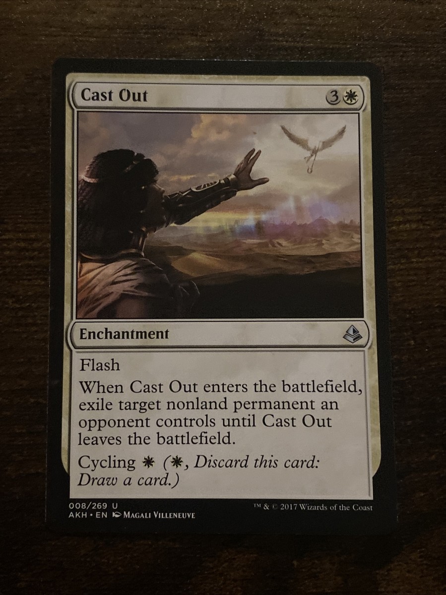Cast Out 008/269 Amonkhet MTG Magic The Gathering L4052* | eBay Cast Out 008/269 Amonkhet MTG Magic The Gathering L4052* | eBay