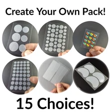 Cystic Acne Dots Pimple Patches, Small, Medium, Large, XL, XXL, Strips, Halfmoon