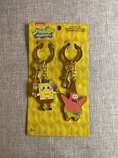 Juego de llaveros Bob Esponja Pantalones Cuadrados Bob Esponja y Patrick Bestie